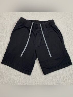 Dude Robe Shorts Men's Size S Black French Terry Soft Comfort Lounge Sleep Small